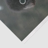 Papier Mousseline Découpage Boho Hippie Poodles Standard (Détail)