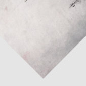 Papier Mousseline Découpage Bouddha Statue Cerisiers Fleurs Arbres (Détail)