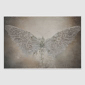 Papier Mousseline Découpage brodé de la texture de papillon (Recto)