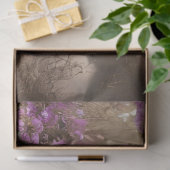 Papier Mousseline Decoupage Brown Baby Highland Wildflowers (Cadeau)