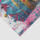 Papier Mousseline Decoupage Bubblegum Royalty Couple de Casse-Noiset (Détail)