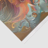 Papier Mousseline Découpage Café de poulet orné Whimsical 2 (Détail)