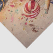 Papier Mousseline Decoupage Candy Nutcracker Ted Red Jacket (Détail)