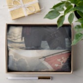 Papier Mousseline Découpage - Capitaine pirate brave Chat - (Cadeau)