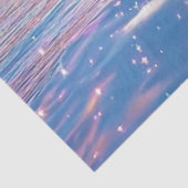 Papier Mousseline Decoupage Captivating Earthly Scene Cosmic Rays (Détail)