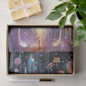 Papier Mousseline Découpage Caractères de bulles de fille lunaire (Cadeau)