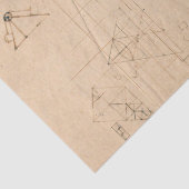 Papier Mousseline Découpage carlin chien (Détail)