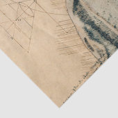 Papier Mousseline Découpage carlin chien (Détail)