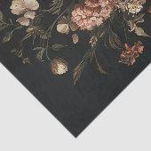 Papier Mousseline Découpage cascade florale (Détail)