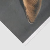 Papier Mousseline Découpage Casquette de costume d'affaires Red Fox (Détail)