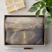 Papier Mousseline Decoupage Celestial Bitcoin Crypto World  (Cadeau)