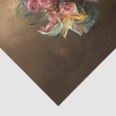 Papier Mousseline Découpage Chats vêtus de l'époque victorienne (Détail)