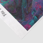 Papier Mousseline Decoupage Cheshire Cat Fits 16x20 Canvas (Détail)