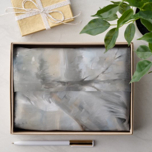 Papier Mousseline Découpage Cheval Blanc Petite Fille (Cadeau)