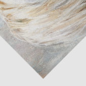 Papier Mousseline Découpage Cheval Blanc Whimsical & Petite Fille (Détail)