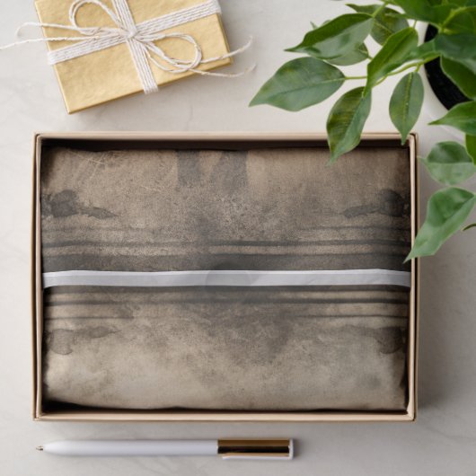 Papier Mousseline Découpage Cheval Brown noir (Cadeau)