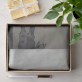 Papier Mousseline Découpage Cheval Charbon Collage Art Rustique (Cadeau)