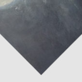 Papier Mousseline Découpage Cheval noir Dark Moonlit Ocean Scène (Détail)