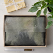 Papier Mousseline Découpage Chevaux sauvages blancs et noirs (Cadeau)