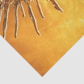 Papier Mousseline Découpage Chien de crâne métallique gothique Spike (Détail)