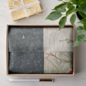 Papier Mousseline Decoupage Child Snowman Cardinals Runner Sleds (Cadeau)