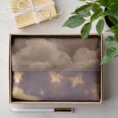 Papier Mousseline Découpage Chiots Whimsical dormant sur les nuages (Cadeau)