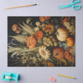 Papier Mousseline Découpage Citrouille automne de la ferme (Artisanat)