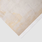 Papier Mousseline Découpage Citrouille blanc neutre et tige d'or (Détail)