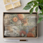 Papier Mousseline Découpage Citrouilles de récolte d'automne (Cadeau)