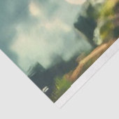 Papier Mousseline Découpage Classic Car & Tattooé Poster Chic (Détail)