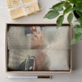 Papier Mousseline Découpage classique de voiture Mustang (Cadeau)