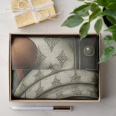 Papier Mousseline Découpage Clown mélancolique (Cadeau)