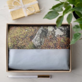 Papier Mousseline Decoupage Coastal Cliffside in Ireland  (Cadeau)