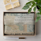 Papier Mousseline Découpage Collage Ephémère vintage (Cadeau)