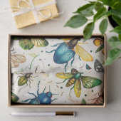 Papier Mousseline Découpage Colorée Collage d'insectes (Cadeau)