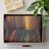 Papier Mousseline Découpage complexe du bison sud-ouest américain (Cadeau)