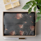 Papier Mousseline Decoupage - Constellation de roses - (Cadeau)