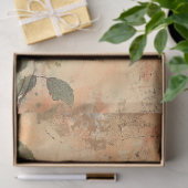 Papier Mousseline Découpage corbeau et Rose (Cadeau)