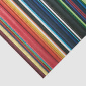 Papier Mousseline Découpage couleur arc-en-ciel (Détail)