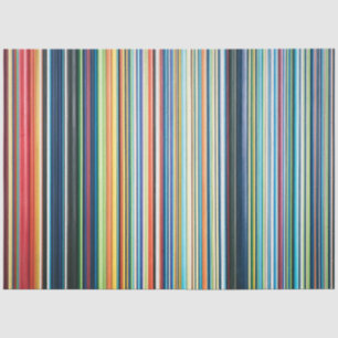 Papier Mousseline Découpage couleur arc-en-ciel