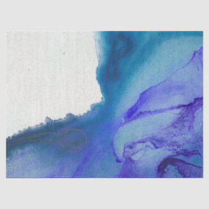 Papier Mousseline Découpage couleur bleu-pourpre Abstrait