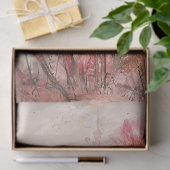 Papier Mousseline Découpage couleur Fleur sauvage rose (Cadeau)