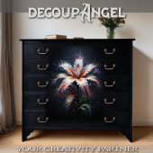 Papier Mousseline Découpage couleur Lily