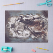 Papier Mousseline Découpage Cowboy (Artisanat)