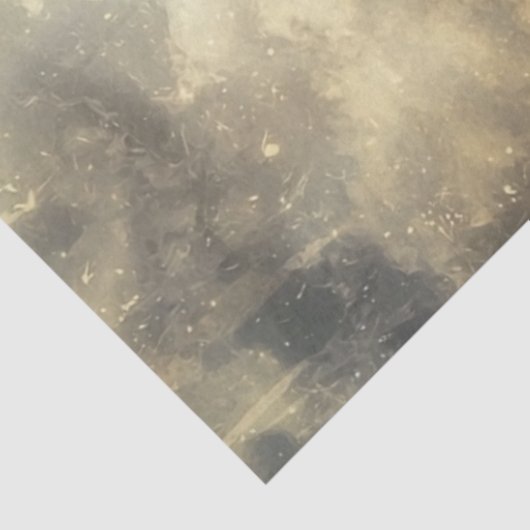 Papier Mousseline Découpage Cowboy équitation terrain (Détail)