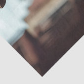 Papier Mousseline Découpage Cowboy Western Sheriff Revolver (Détail)