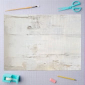 Papier Mousseline Découpage Crème Faux Finish Arrière - plan texturé (Artisanat)