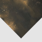 Papier Mousseline Découpage Croix d'or percé à travers l'obscurité (Détail)