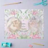 Papier Mousseline Découpage d'anges et de fleurs (Artisanat)