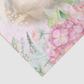 Papier Mousseline Découpage d'anges et de fleurs (Détail)